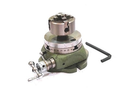 Kleiner Uhrmacher 2-3/4'' (2,75 Zoll) Drehtisch mit 50 mm Bohrfutter und...
