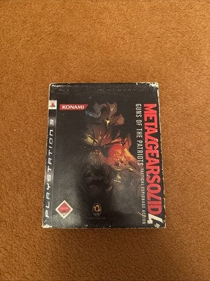 Metal Gear Solid 4 MGS4 - Mit Pappschuber