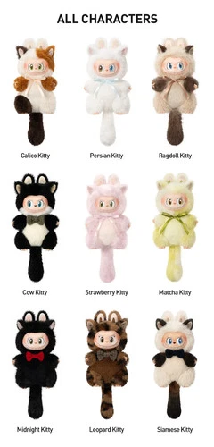 THE MONSTERS CAT MODE ON SERIES - Vinyl Plush Pendant BRAND NEW SEALED |PRESALE| - product listing photo
