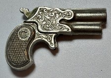 1950s Vintage Carnell DERRINGER TOY CAP DIECAST METAL WORKS
