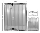 1962 65 Ford Fairlane Gas/Fuel Tank New Dii