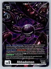 Digimon Abbadomon Rare EX-09