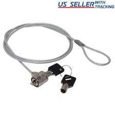 Lot 5 - Laptop Notebook Security Chain Cable with Key Lock