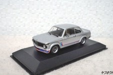 Minichamps BMW 2002 Turbo 1973 74 1 43 Miniature Car Silver