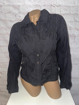 Mexx leichte Baumwolljacke schwarz Grösse 40