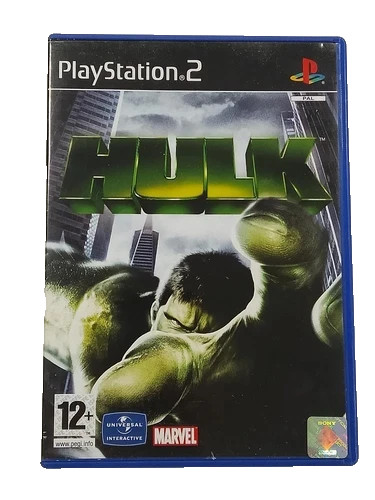 THE HULK SONY PLAYSTATION 2 (PS2) PAL-FR complet avec la notice