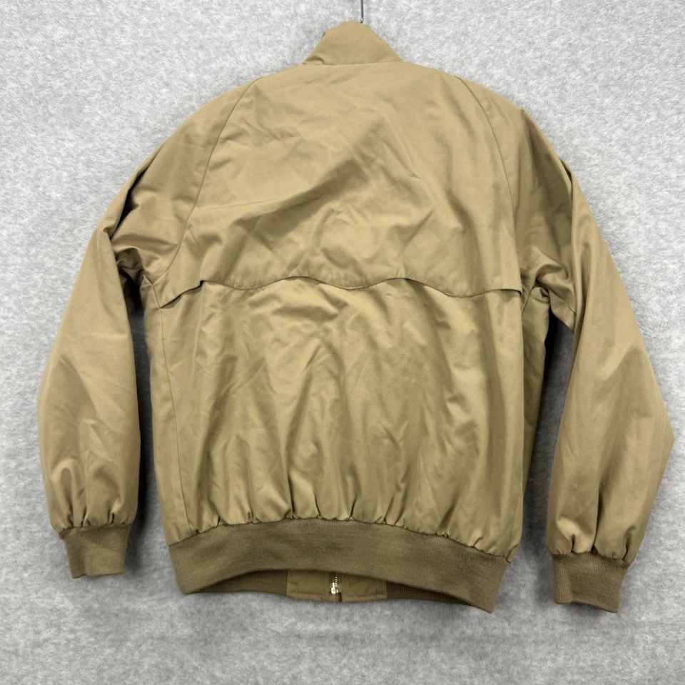 Куртка мужская Brooks Brothers 38 желтовато-коричневая хаки подкладка для рукоделия сарая военная опрятная дедушка - Изображение 3 из 4