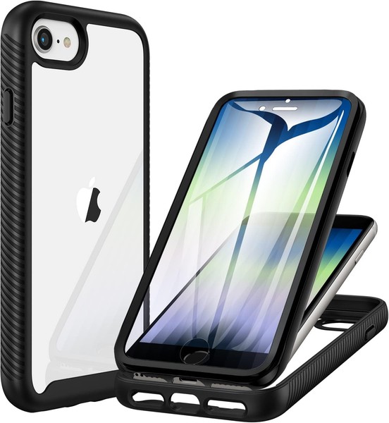 FüR Iphone SE 2020/SE 2022 HüLle, Iphone 8 HüLle, Iphone 7/6S/6 HüLle 360 Grad H-image