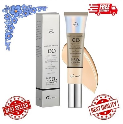 Hush Makeup Foundation CC Cream Cushion Full Coverage Moisturizing Beige Skin...