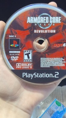 Armored Core Nexus Revolution PlayStation 2 Agetec Disc 2 Dolby Pro Logic II