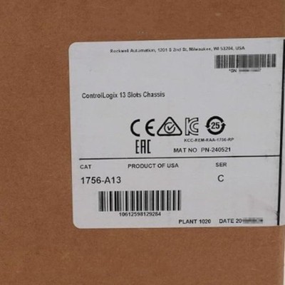 1PCS 1756-A13 NEW 1756A13 ControlLogix 13 Slots Chassis