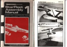1978 STAR TREK STAR FLEET ASSEMBLY MANUAL #1: Enterprise model kit customizing