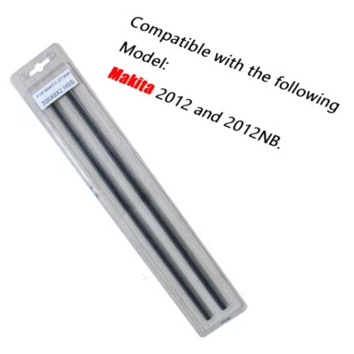 Makita 12" HSS Planer Blade 793346-8 For Makita 2012NB 2012 305x8x2mm - Set of 2