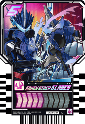 Kamen Rider Gotchard Ride Chemy Card Wafer : 03 CD3-021 Legend