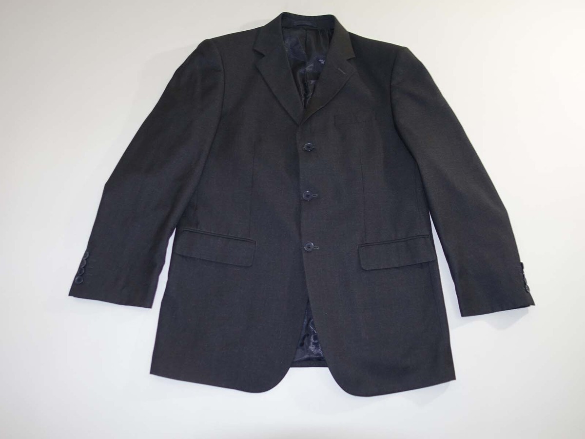 Giorgio Fiorelli Men's Sport Coat Size 40 Regular Charcoal Gray