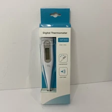 Thermometer with Fever Alert, Memory Recall, C/F for Whole Family (Grey) G-13