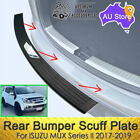 <!--F#f_0-->Sill Scuff Plate Rear Bumper Protector Guard to suit ISUZU MUX 2017-2021<!--F/-->