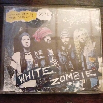 White Zombie Electric Head Pt.2 The Ecstasy LTD EDITION TOUR SOUVENIR  + extra