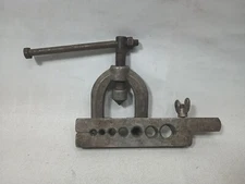 Vtg Flaring Threaded Tube Pipe Flare Tool Brake repair INDESTRO #386 Os33