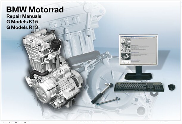 BMW G650X Countryサービスマニュアル