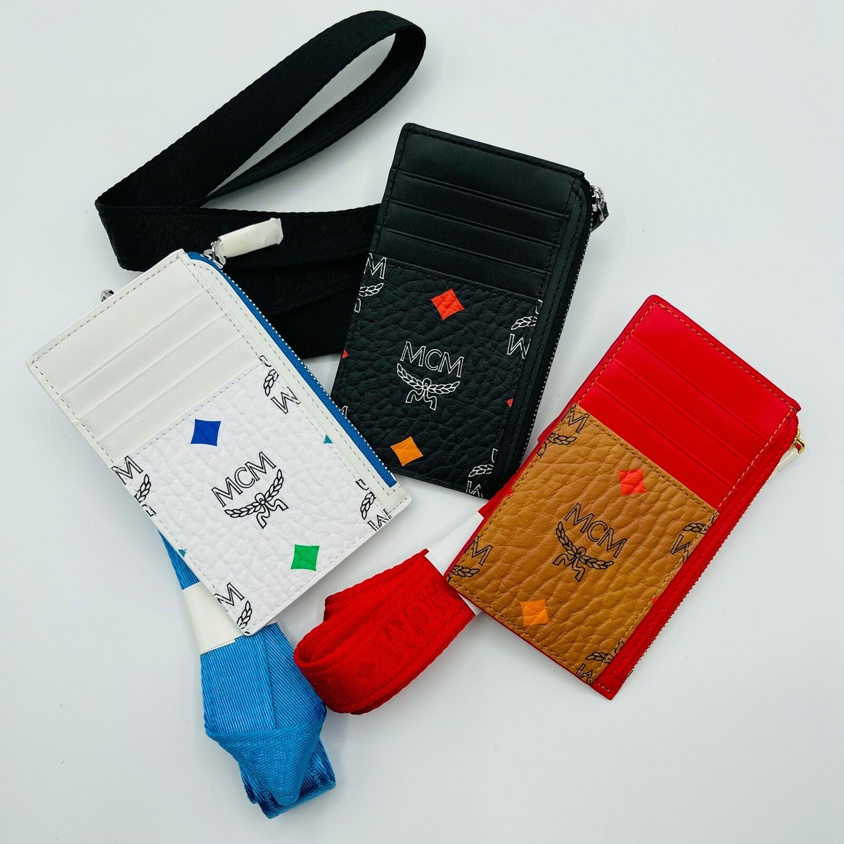 ☆ MCM ☆ VISETOS ロゴモノグラム カードケース MCM Card