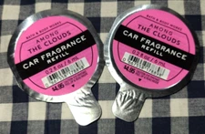 ALL NEW 2-Pack Among The Clouds Scentportable CAR Refills Bath & Body Works