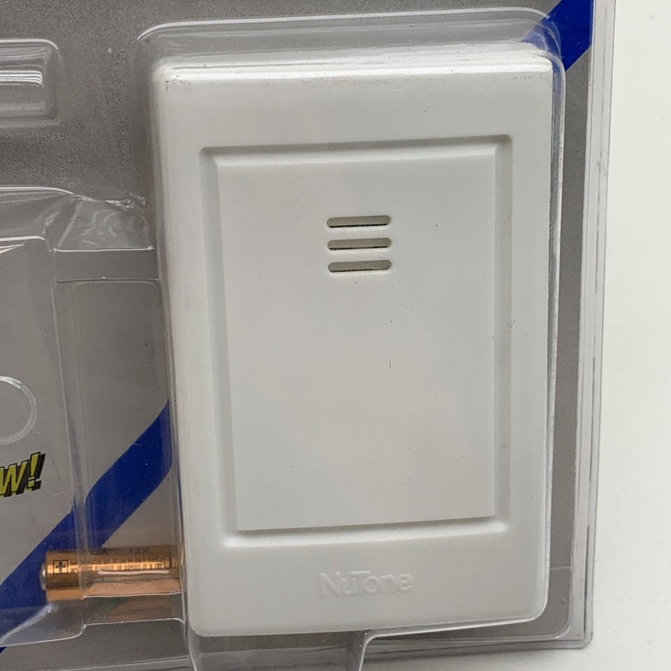 NuTone LA205WH Battery Operated TwoNote Wireless Door Chime eBay
