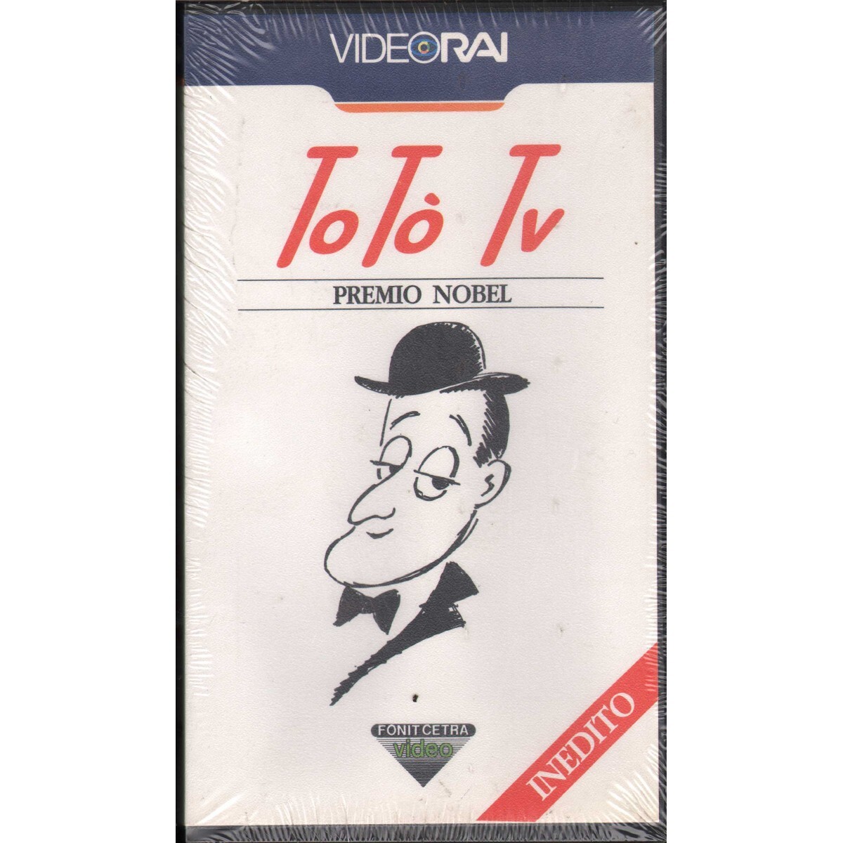 VideoRai Toto' Tv, Nobel Prize VHS Daniele D'Anza Univideo - VRP8001 Sealed