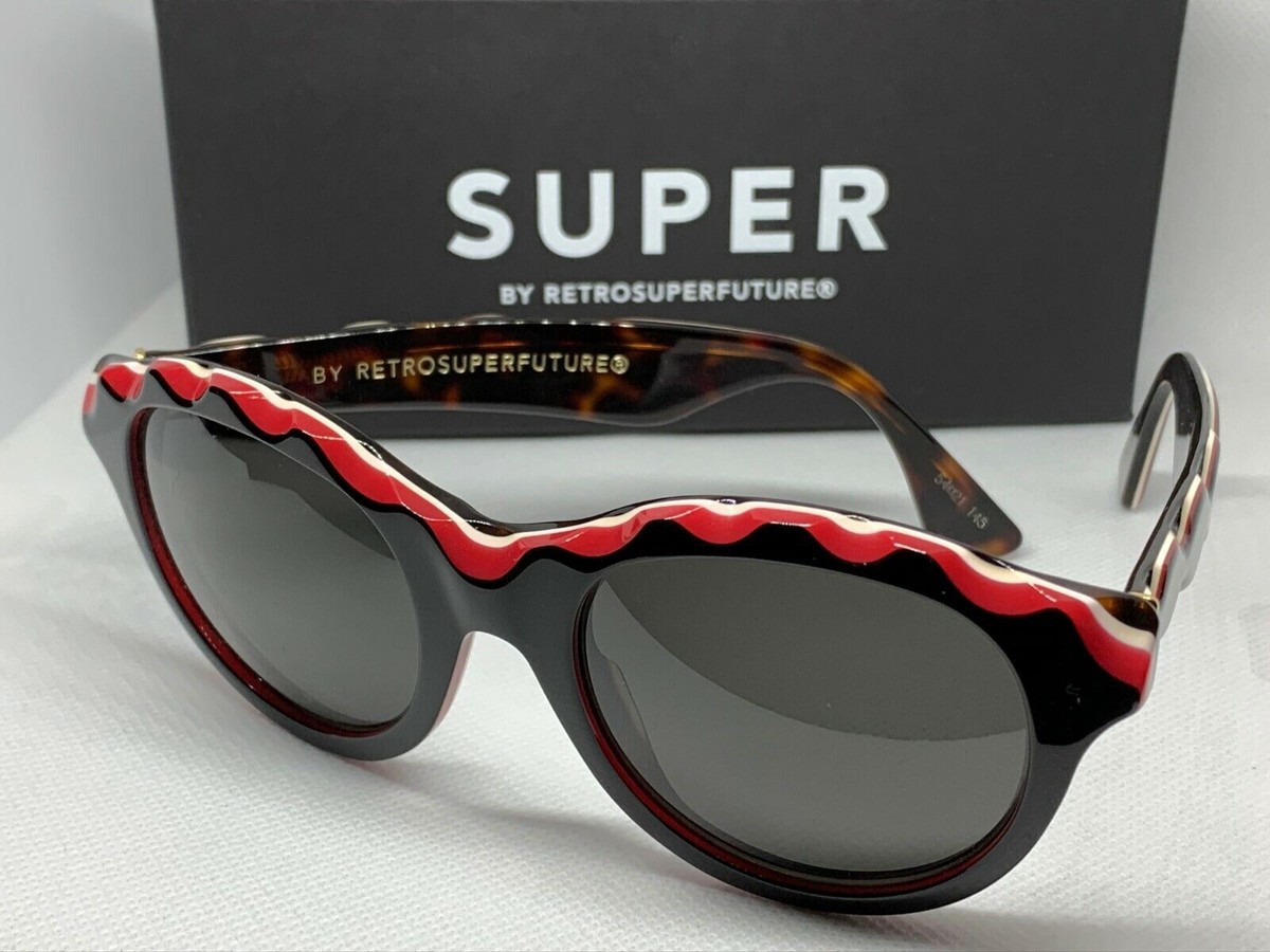 RetroSuperFuture T1S Mona Zigzag Frame Size 54mm Sunglasses  display picture 1