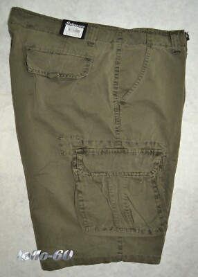 Bermuda uomo Taglie forti TAGLIA 62 64 66 pantalone corto tasconi verde  OVERSIZE | eBay