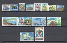 TANZANIA 1965 SG 128/141 MNH