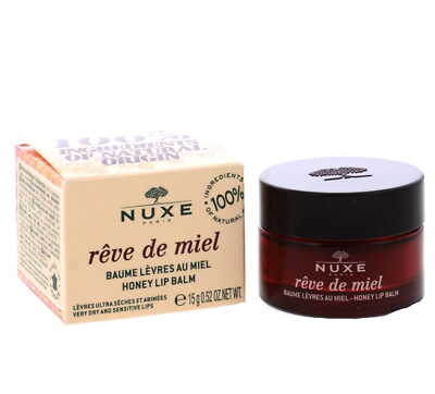 Nuxe Reve de Miel Ultra-Nourishing & Repairing Honey Lip Balm, 0.52 oz