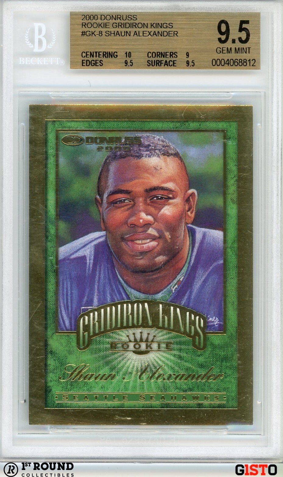 Shaun Alexander Donruss Rookie Gridiron Kings #GK8 Rookie Gridiron Kings