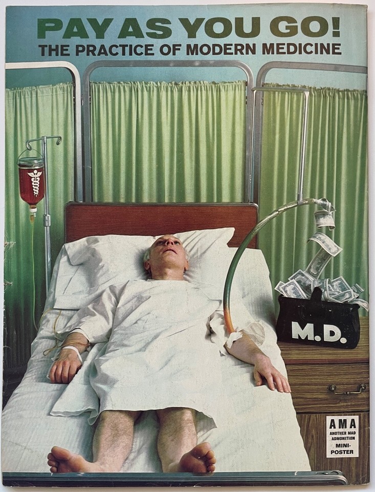 Mad Magazine 188, January 1977. Unfolded! FREE SHIPPING! Cheap! (big