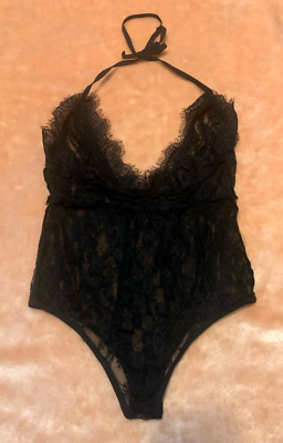 Women's Black Sexy Floral Lace See-Through Petite Small Lingerie Women's Black Sexy Floral Lace See-Through Petite Small Lingerie