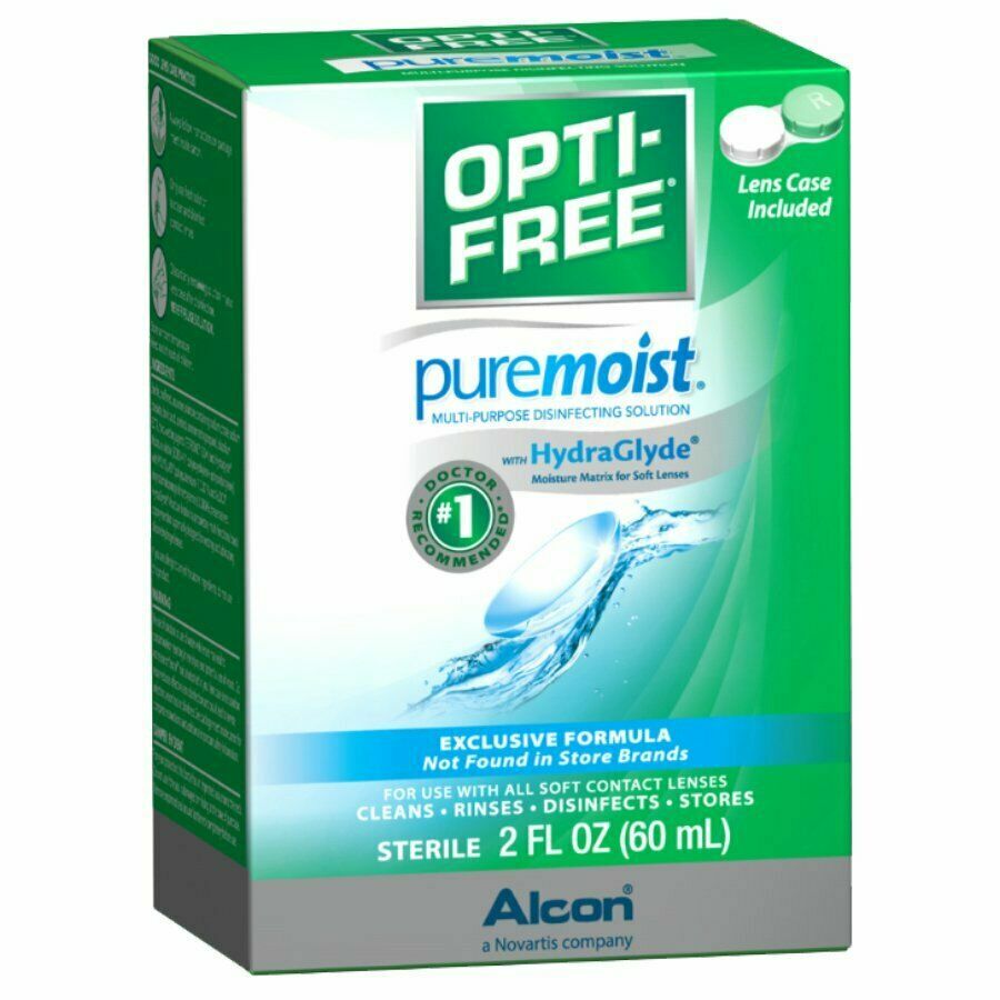 OPTI-FREE Pure Moist Multi-Purpose Solution with Hydraglide 2oz  