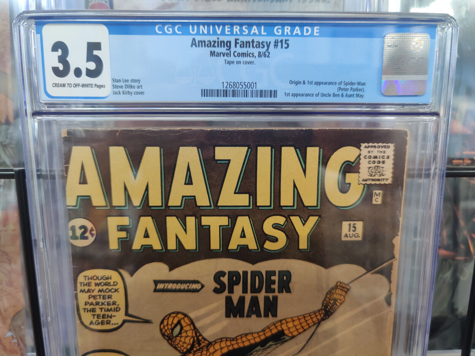 Shattering the Record, CGC-certified Amazing Fantasy #15 Realizes $3.6  Million!