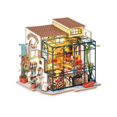 Rolife 3D-Holz-Puzzle DIY Happy Corner "Emily's Flower Shop"