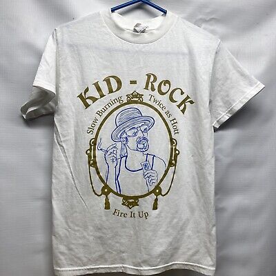 KID ROCK Slow Burning Twice As Hott T-Shirt MENS SMALL NEW Single Stitch  - Main Image