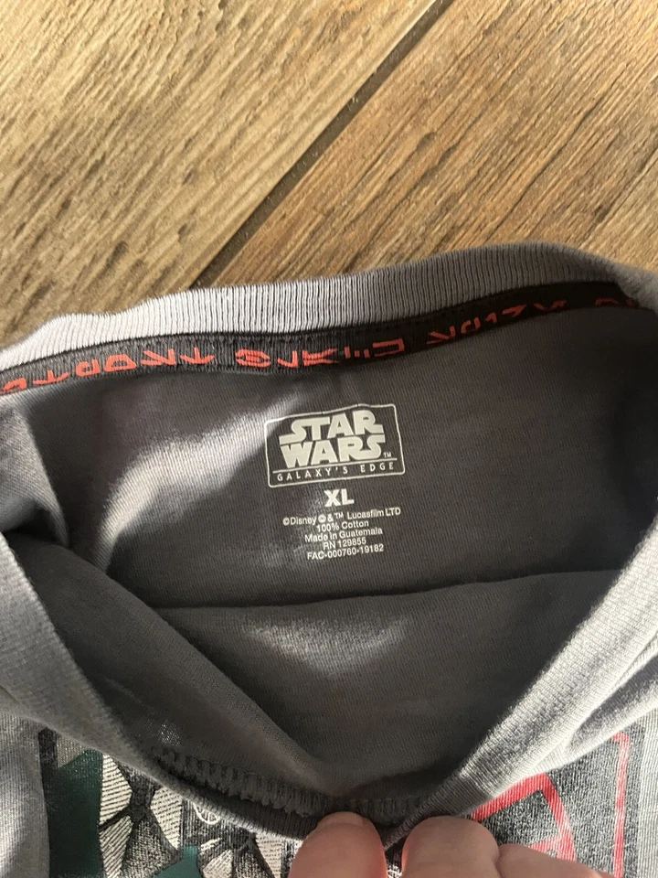 Camisa manga larga Star Wars Galaxy’s Edge- Defend The Galaxy niño talla XL Foto 4 de 4