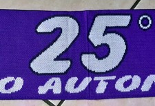 Collettivo Autonomo Viola sciarpa rara di lana 25° anno