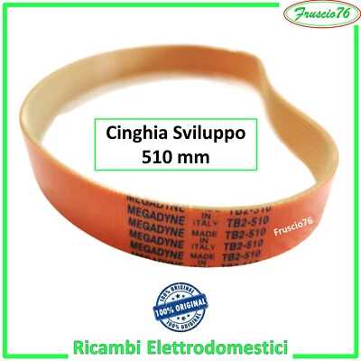 Cinghia per Affettatrice TB2, 510 Megadyne di Ricambio 11 Nervature h 22 Ricambi
