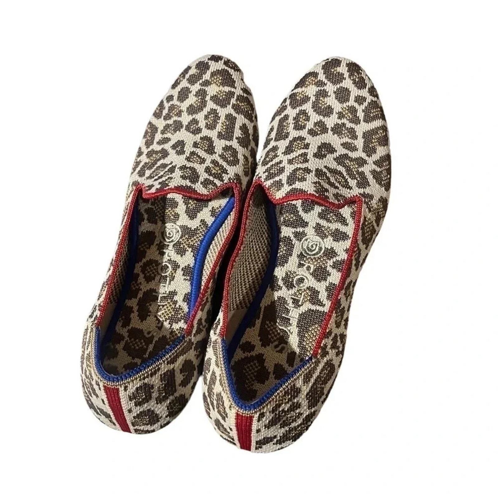 APL Ballerine Rothy's The Mocassino Moka Spot da donna con stampa