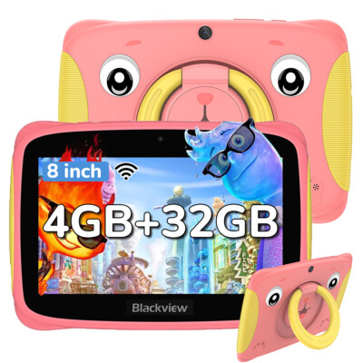Blackview 7 Zoll Kids Tablet Android 13 Kinder Tablet 4GB+32GB Kindersicherung