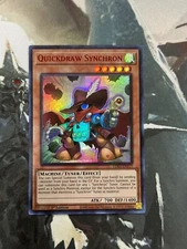 Yugioh Quickdraw Synchron Ultra Rare Red LDS3