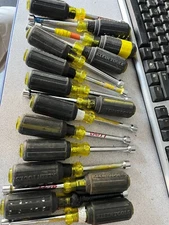 Lot of 15 Klein Tools USA 5/16 Mag Nut Drivers +++++++++++++++++++++++++++++++++