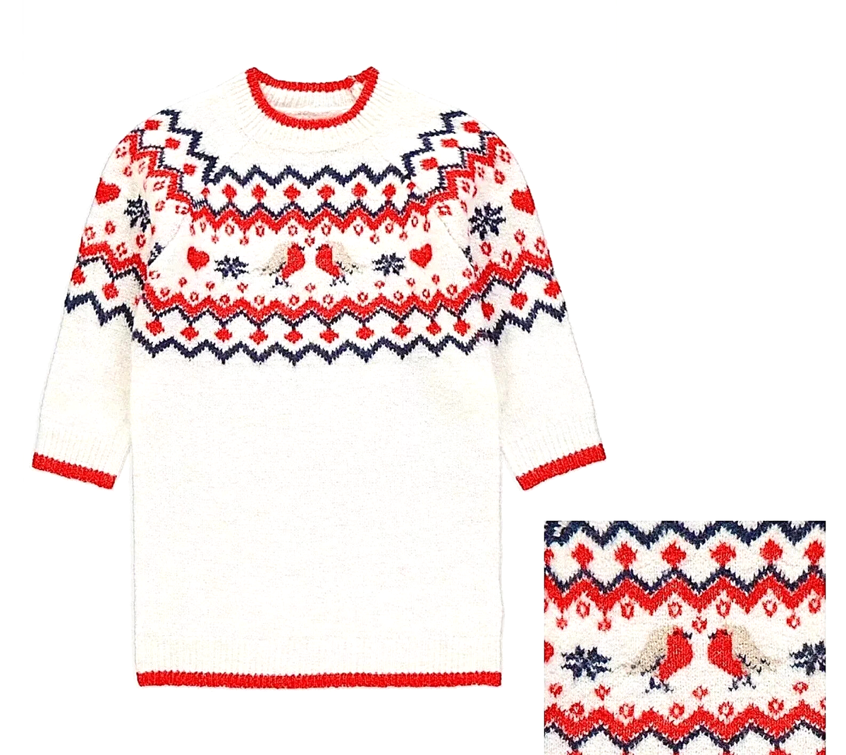 Xmas Jumpers George Girls Jumpers Fair Isle Christmas Jumpers