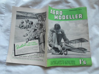 AERO MODELLER BRITISH Magazine-FEBRUARY,1952