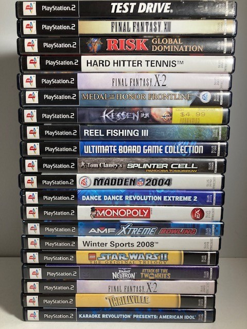 PlayStation (PS2) Games $5 any title! Most CIB see photos! The