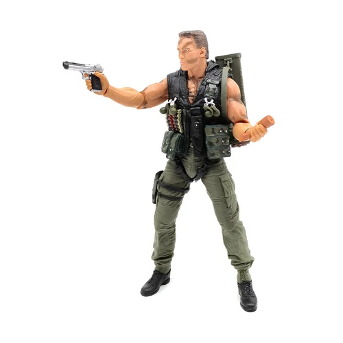 NECA Ultimate Commando John Matrix Arnold Schwarzenegger 18cm Actionfigur Modell - Bild 11 von 19
